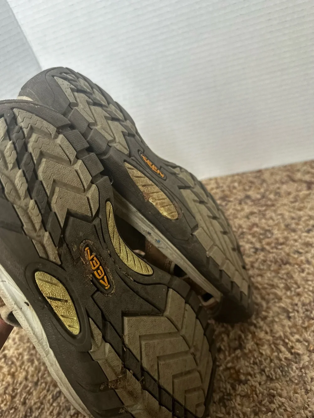 Keen Brown & Black Closed-Toe Trail Sandals